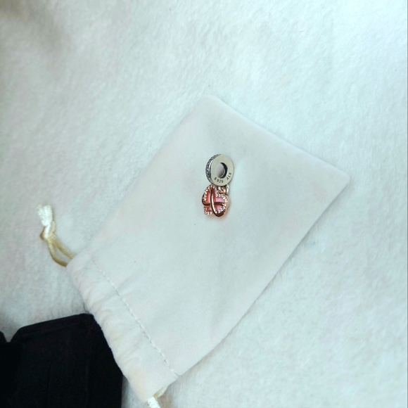 Genuine S925 Sterling Silver Sparkle Infinity Heart Pandora Moments Style Charm - Picture 7 of 16